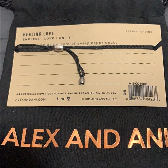 NWT Alex and Ani “Healing Love” Kindred Cord - Picture 2 of 2